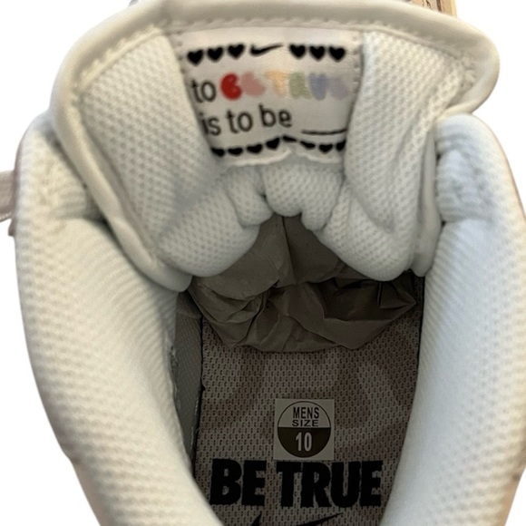 NEW Nike Men’s Terminator High Be True size 10 White Unisex Sneakers - Picture 13 of 16